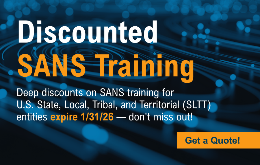 SANS Winter Discount 2025