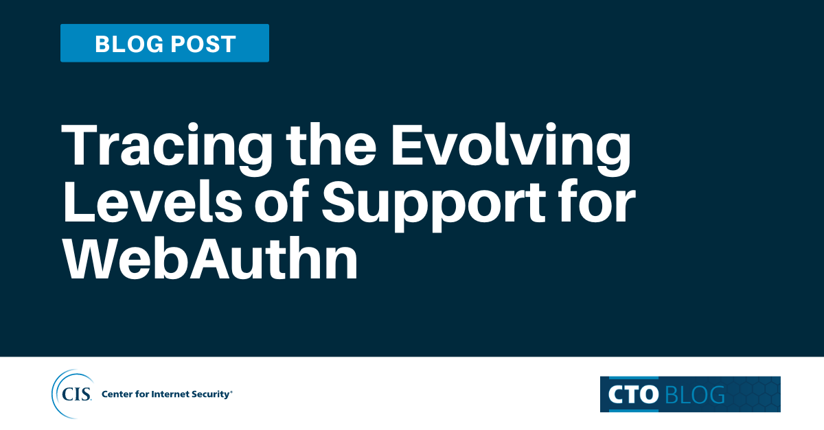 Tracing the Evolving Levels of Support for WebAuthn