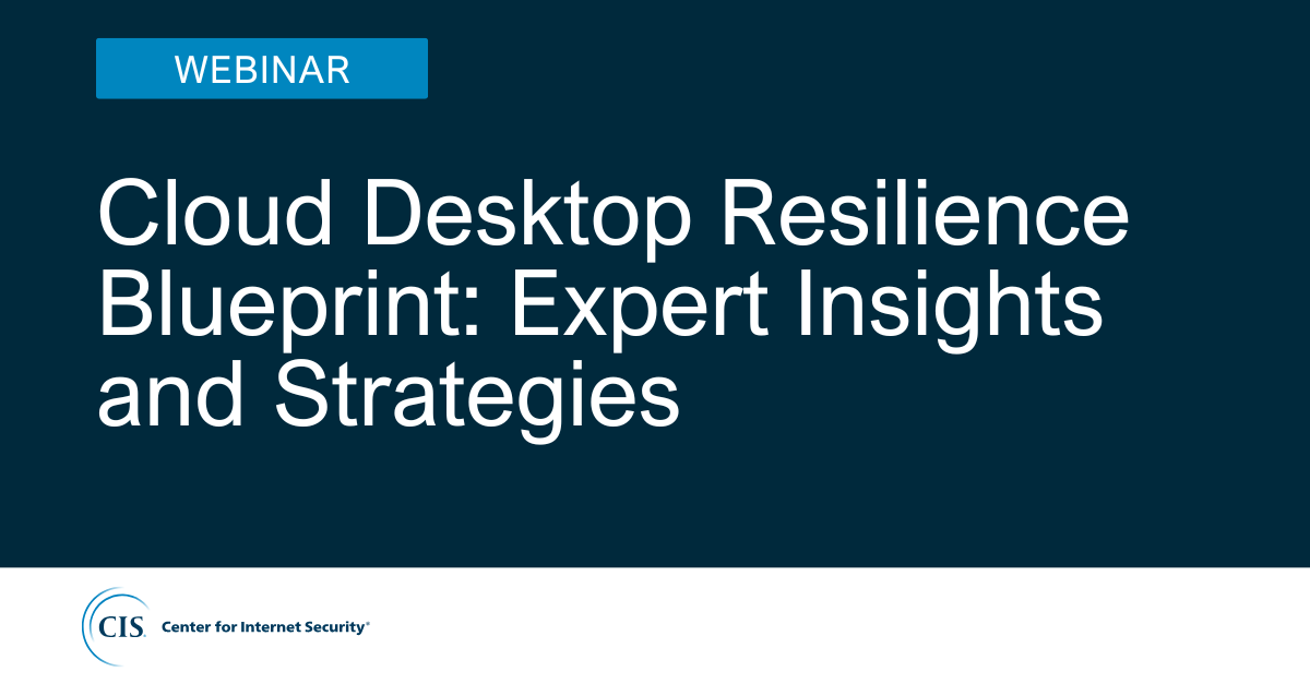Cloud Desktop Resilience Blueprint: Expert Insights and Strategies