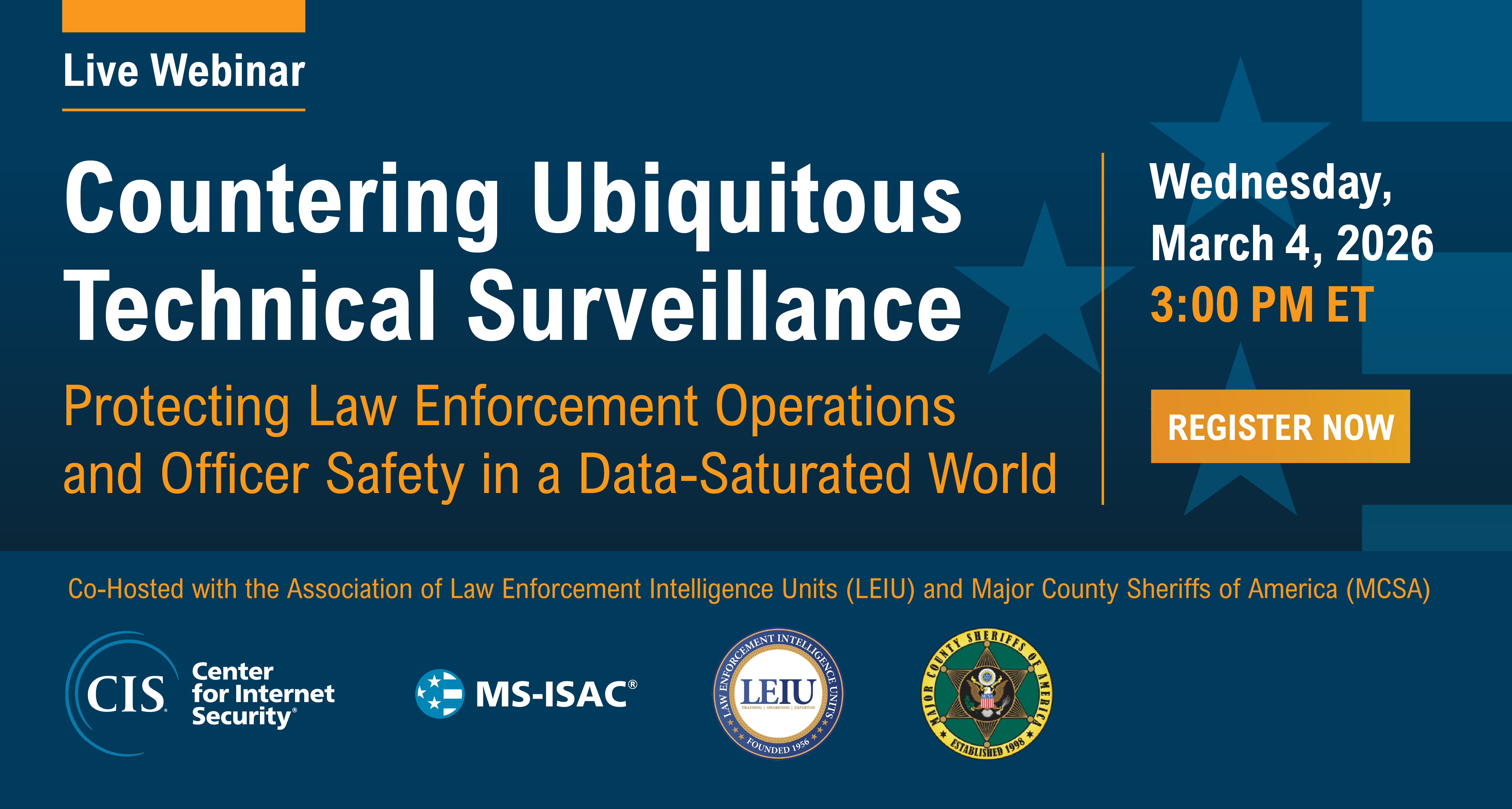 Countering Ubiquitous Technical Surveillance