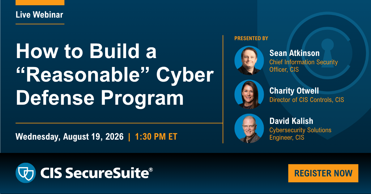 How to Develop a “Reasonable” Cyber Defense Program
