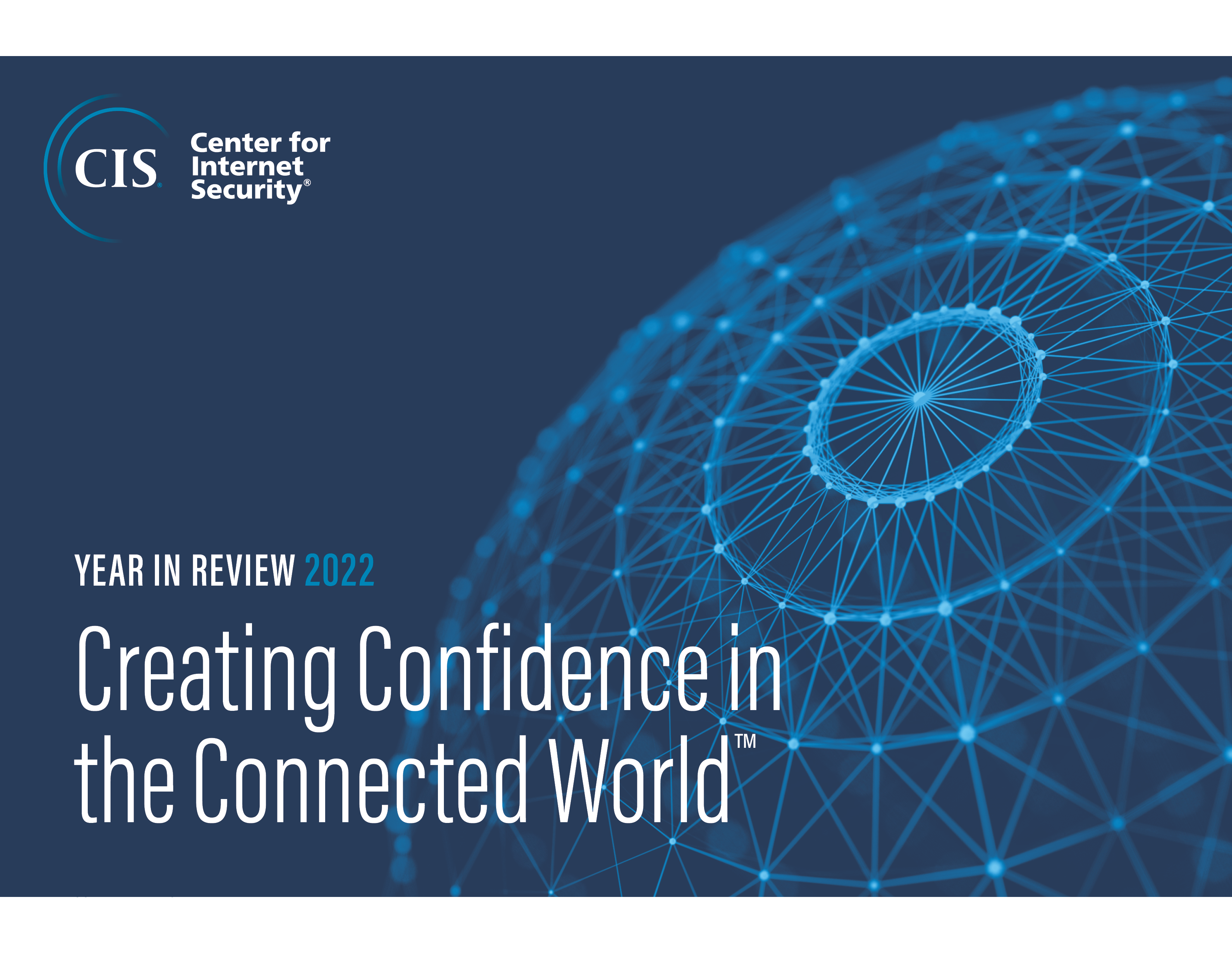 Cover of the 2022 CIS Year in Review article