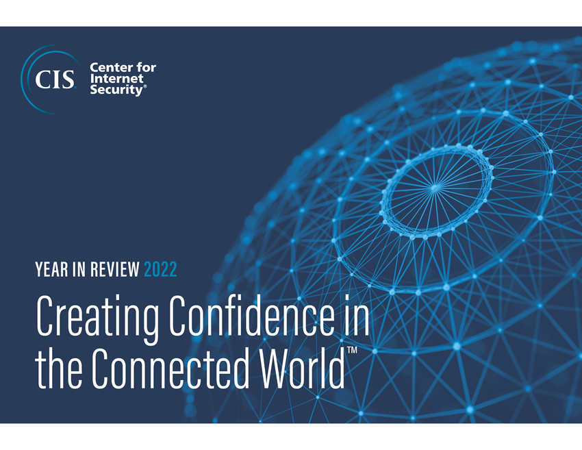 Cover of the 2022 CIS Year in Review article