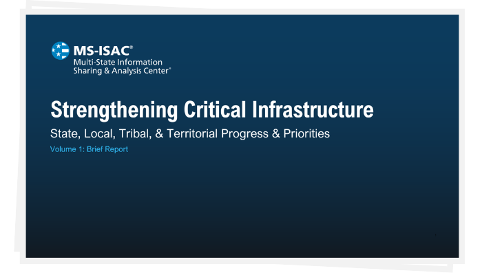Strengthening Critical Infrastructure cover image