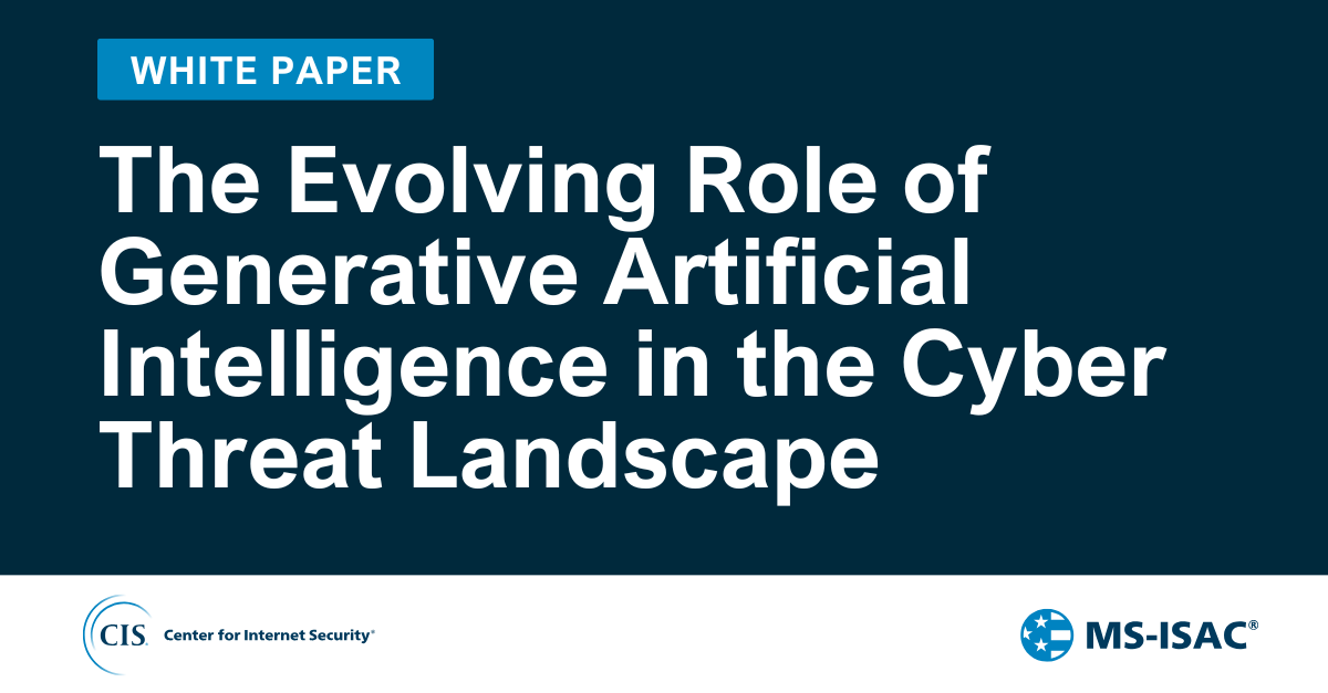 The Evolving Role of Generative Artificial Intelligence in the Cyber Threat Landscape