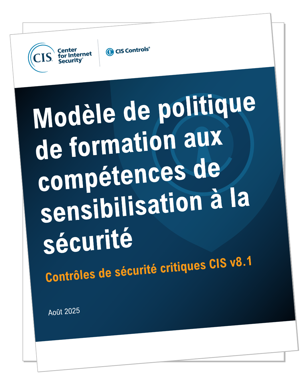Thumbnail - Controls v81 French - Security Awareness Skills Training Policy Template