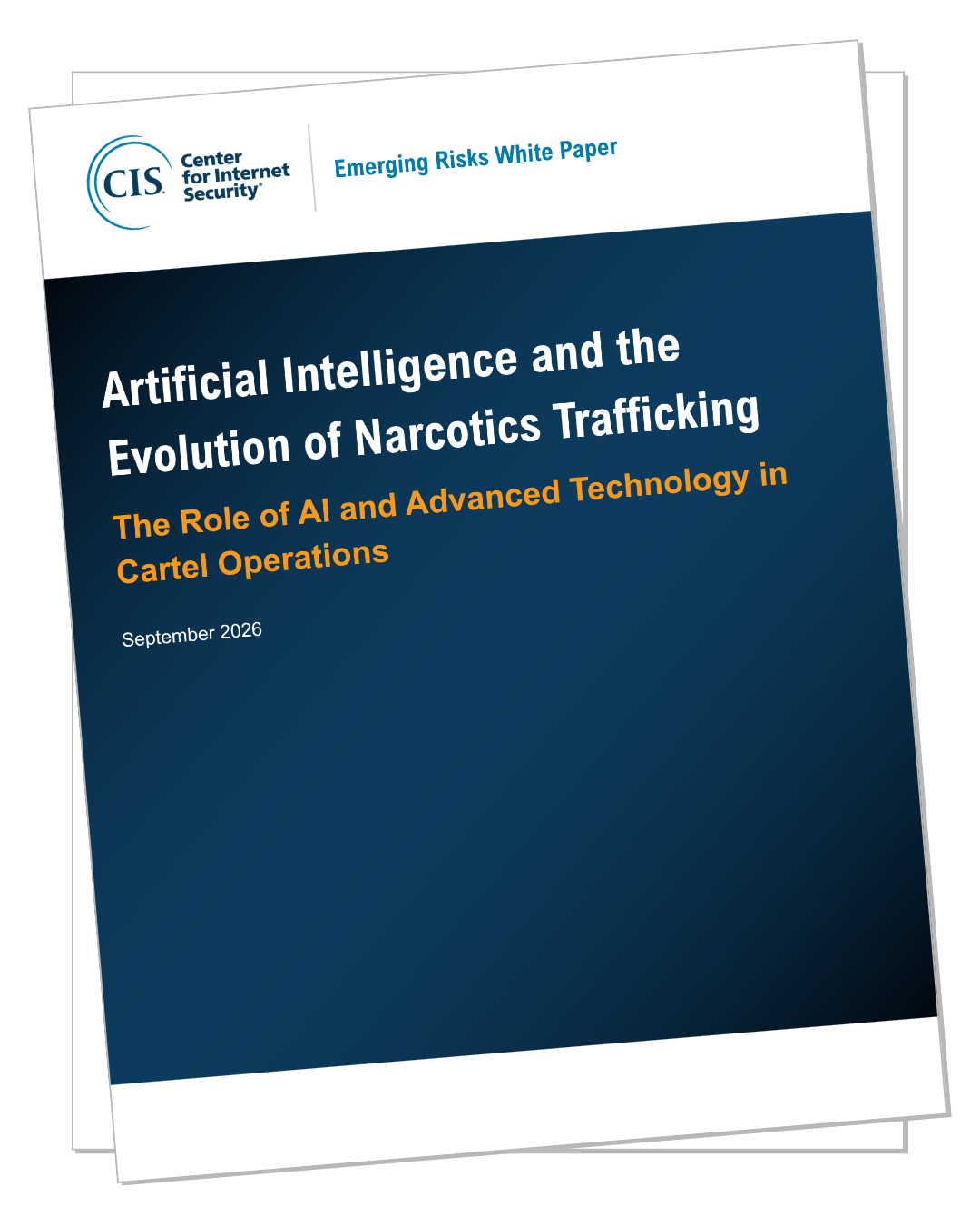 AI Narcotics Trafficking White Paper Graphic