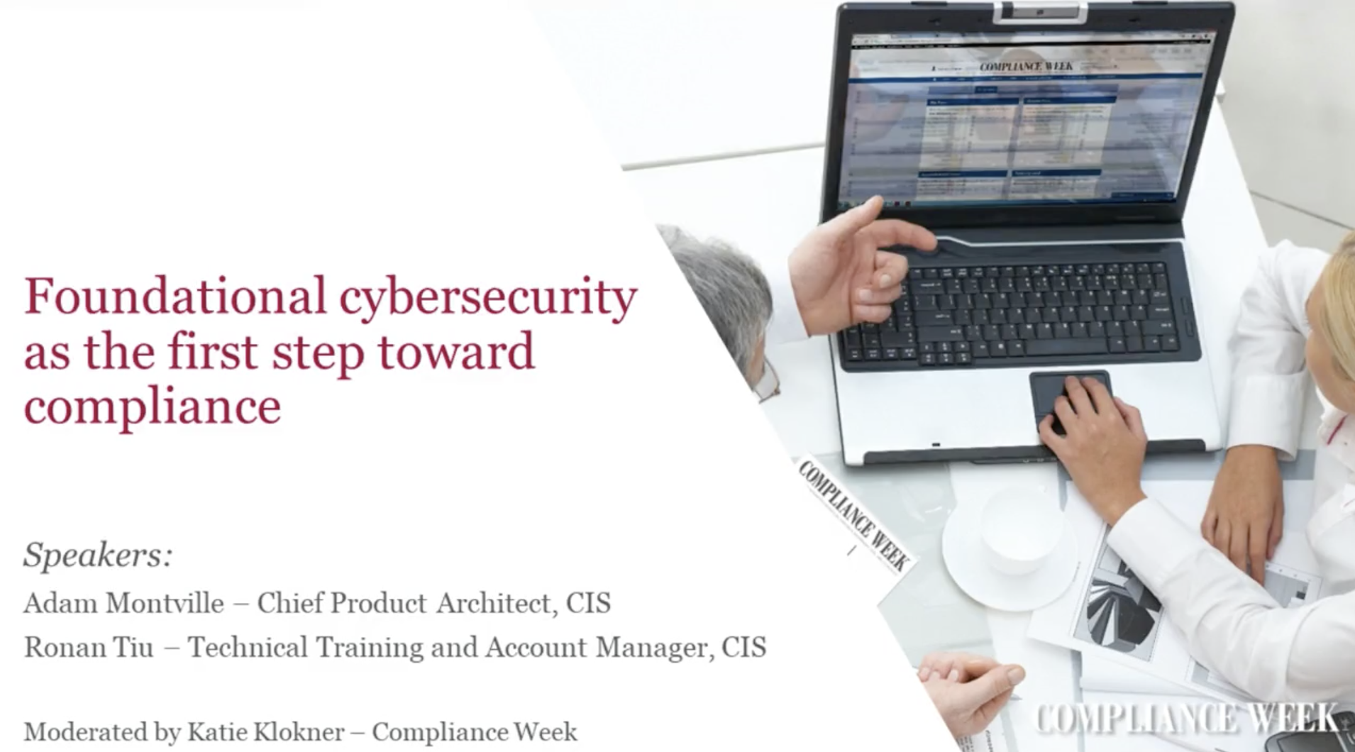 Foundational Cybersecurity as the First Step Toward Compliance