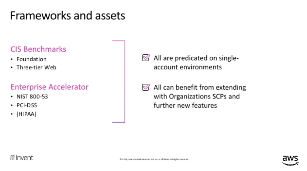 Wrap up: CIS Benchmarks Prevalent at AWS re:Invent 2018