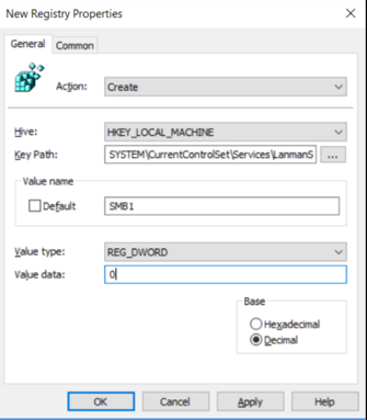 registry-properties