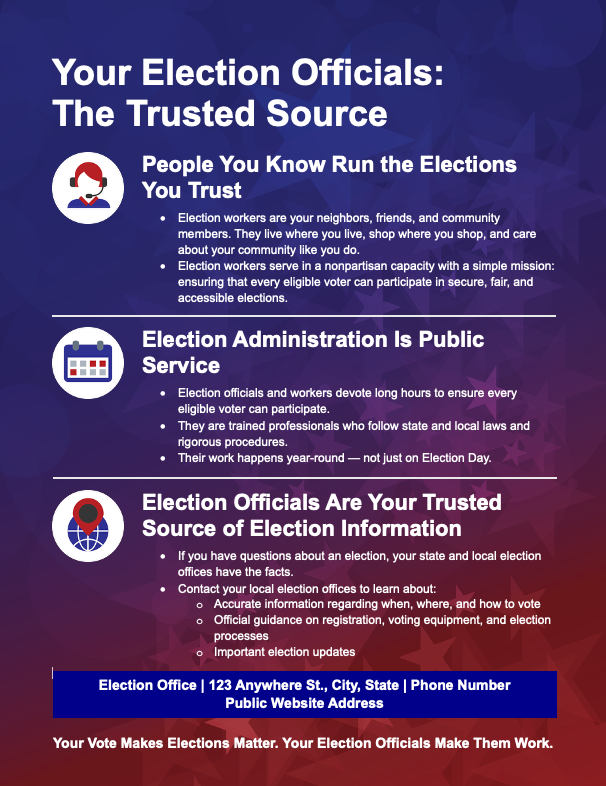 Your Election Official Your Trusted Source