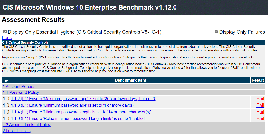 CIS Microsoft Windows 10 Enterprise Benchmark v1.12.0 blog graphic