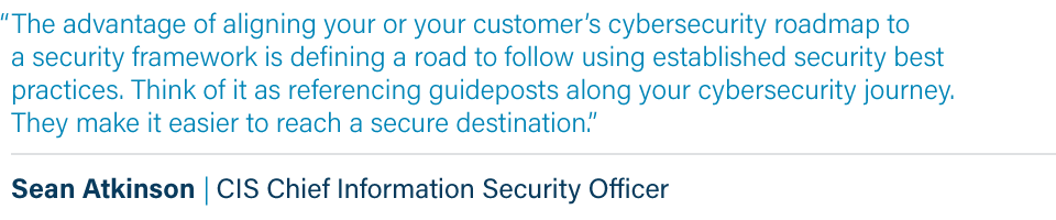 Quote from Sean Atkinson CIS Chief Information Security Officer