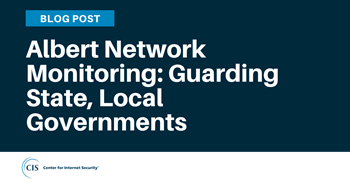Albert Network Monitoring: Guarding State, Local Governments blog article