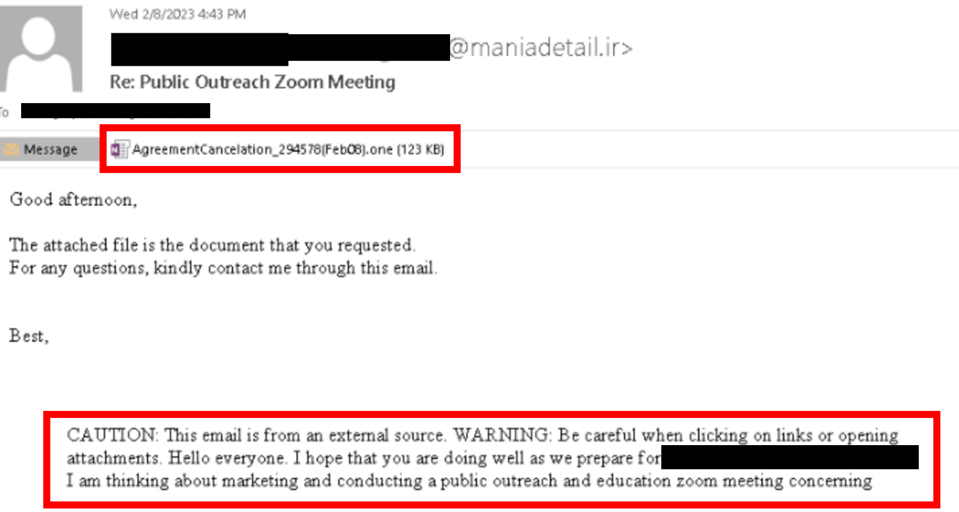 A Short Guide for Spotting Phishing Attempts