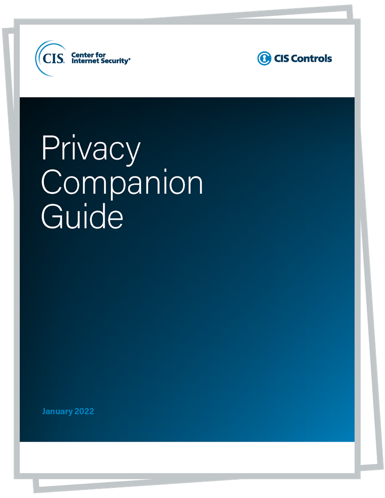 CIS Controls Privacy Companion Guide White paper cover