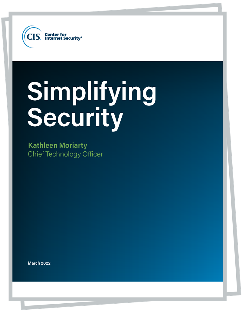 white paper cover simplifying security