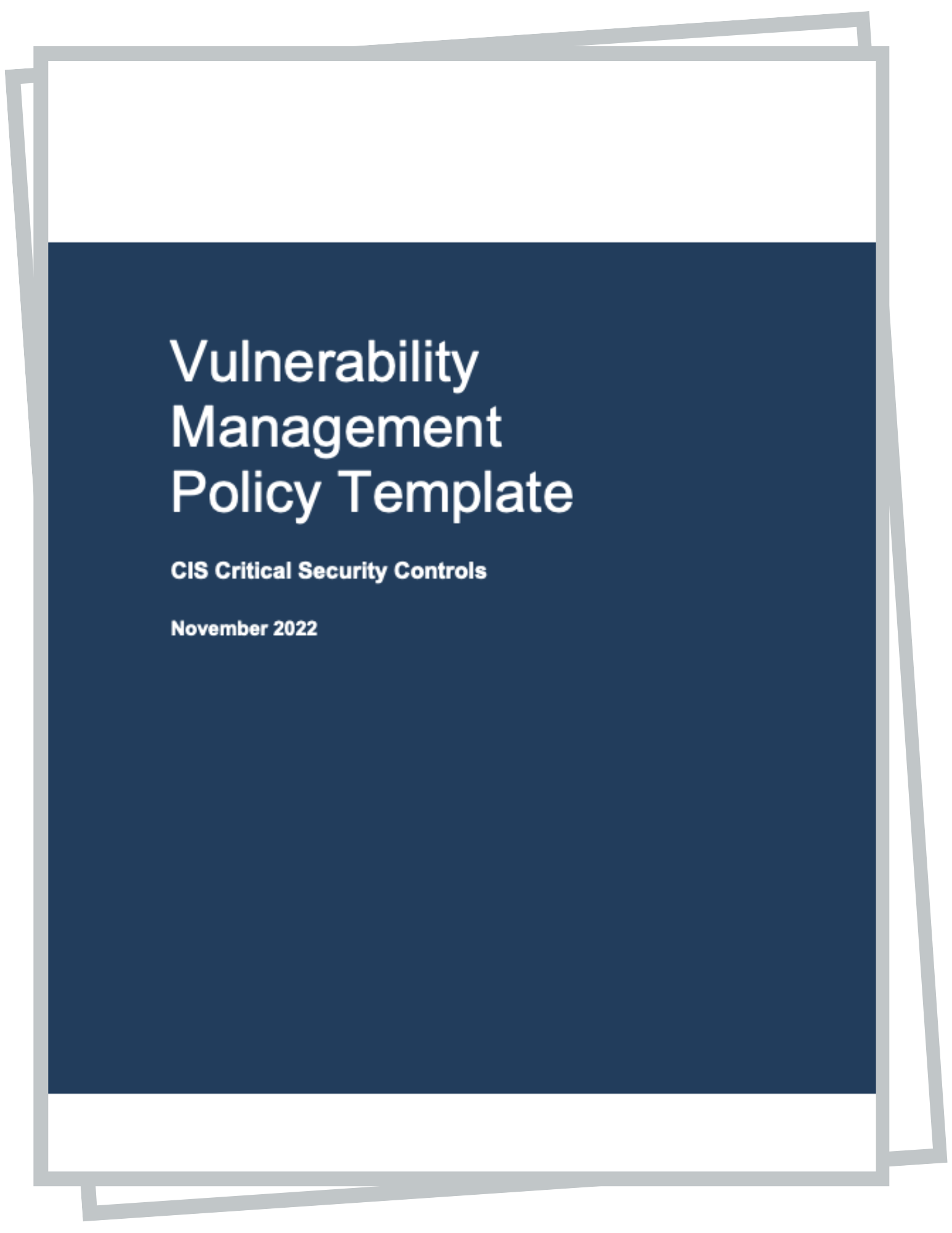 Vulnerability Management Policy Template for CIS Control 7 image