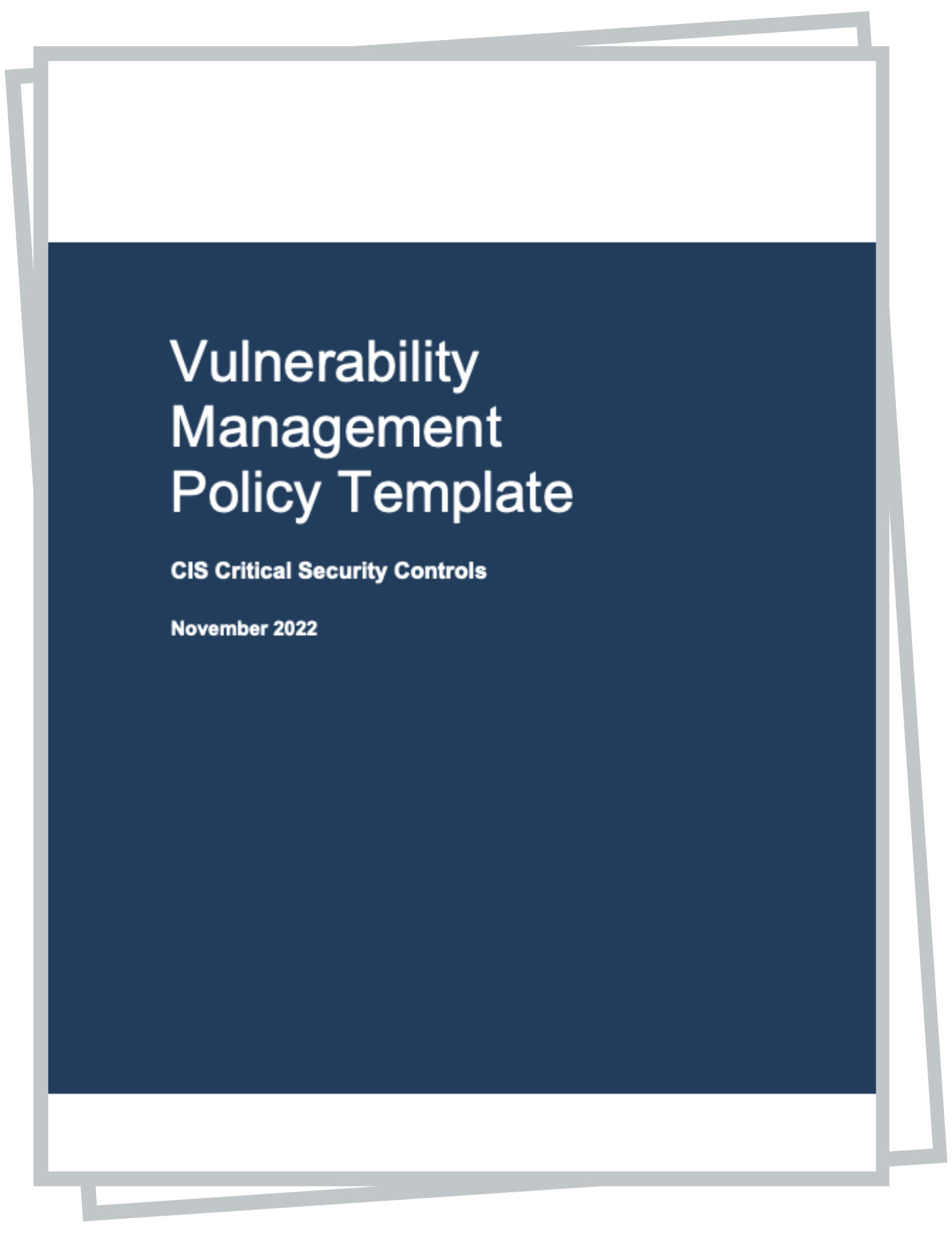 Vulnerability Management Policy Template for CIS Control 7 image