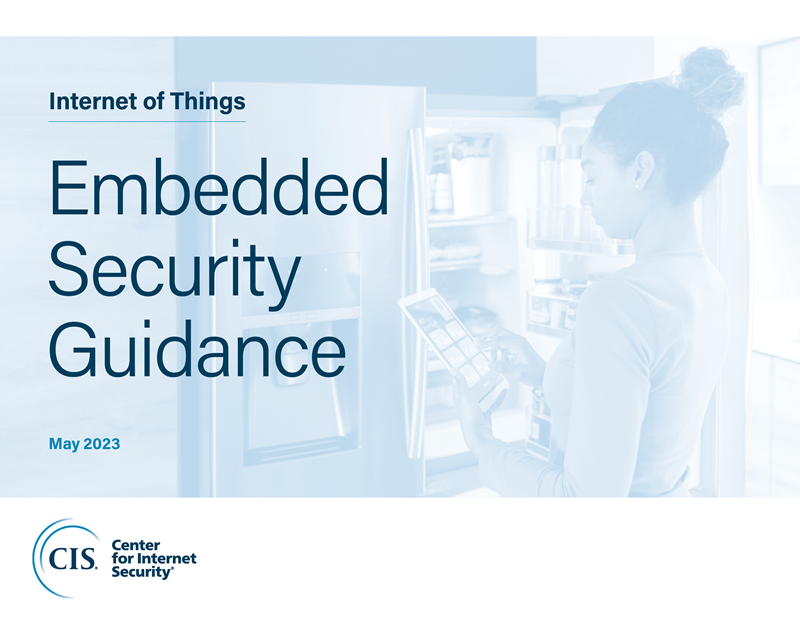 Embedded Security Guidance cover