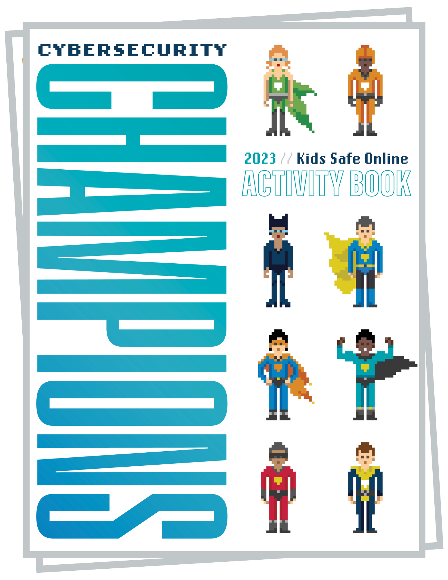 Kids Safe Online Activity Book 2022 cover