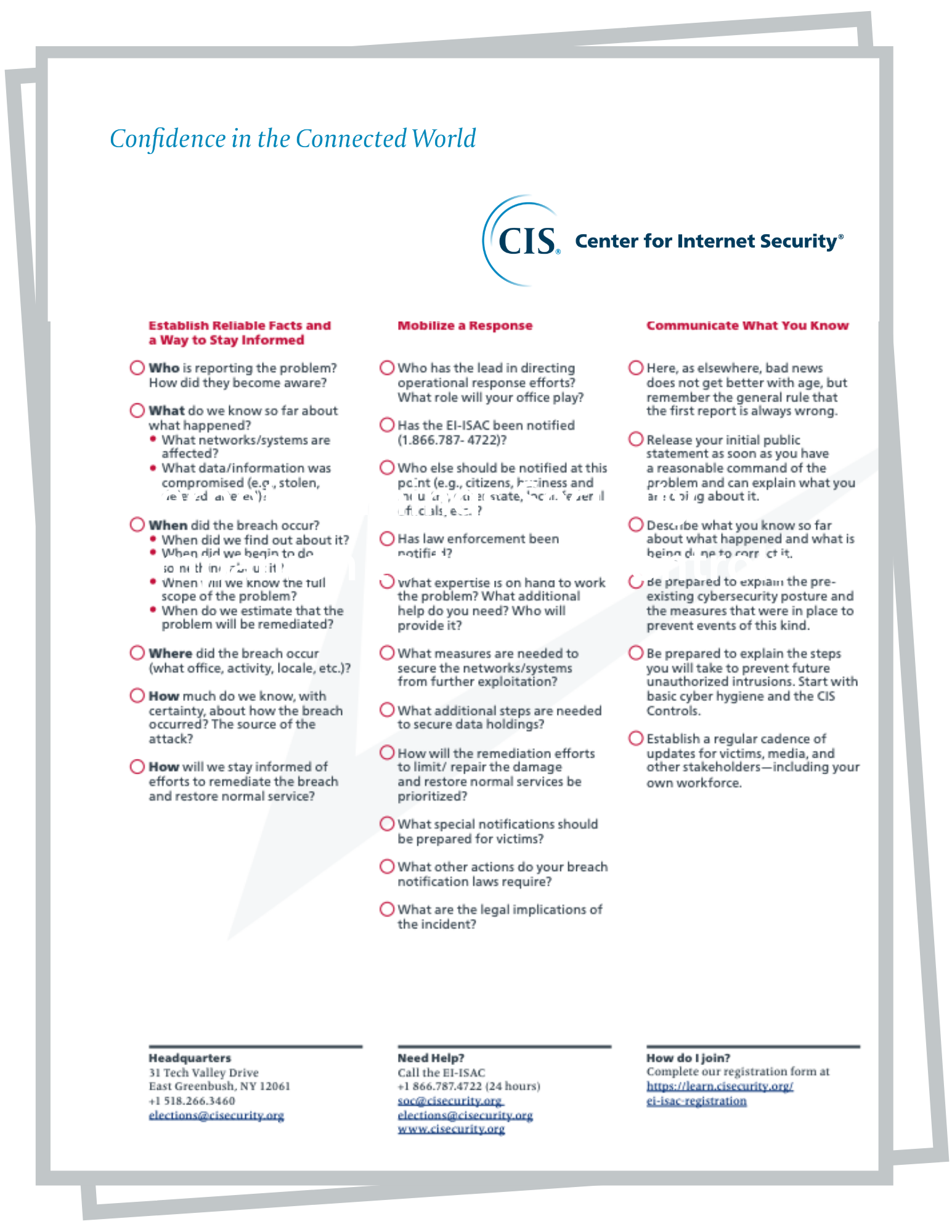 EI-ISAC-cyber-incident-checklist