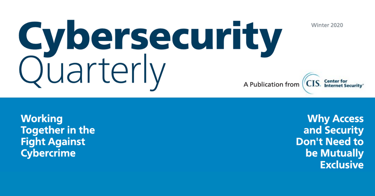 Cybersecurity Quarterly Winter 2020