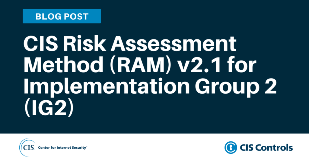 CIS RAM v2.1 for Implementation Group 2