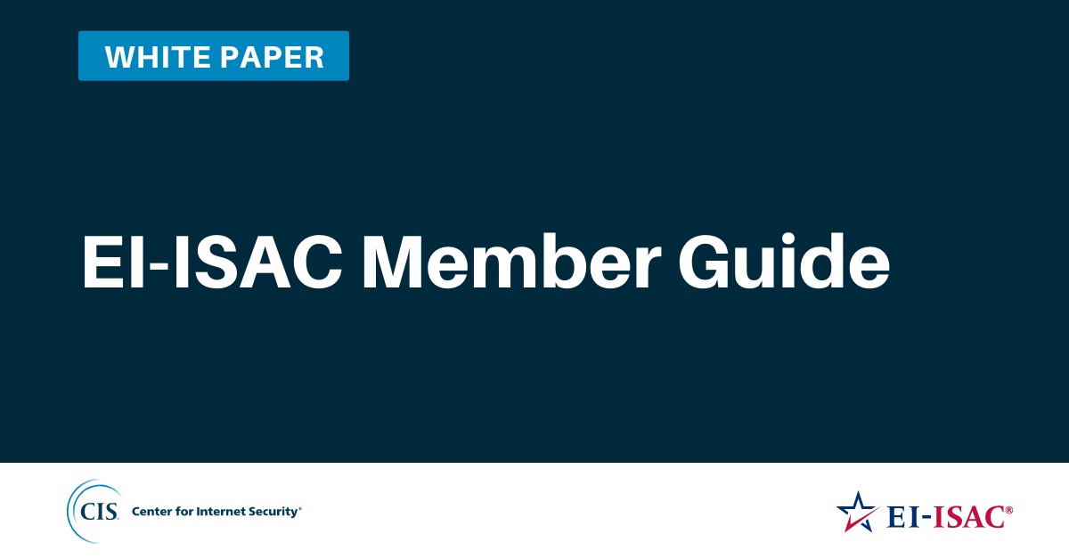 EIISAC Member Guide