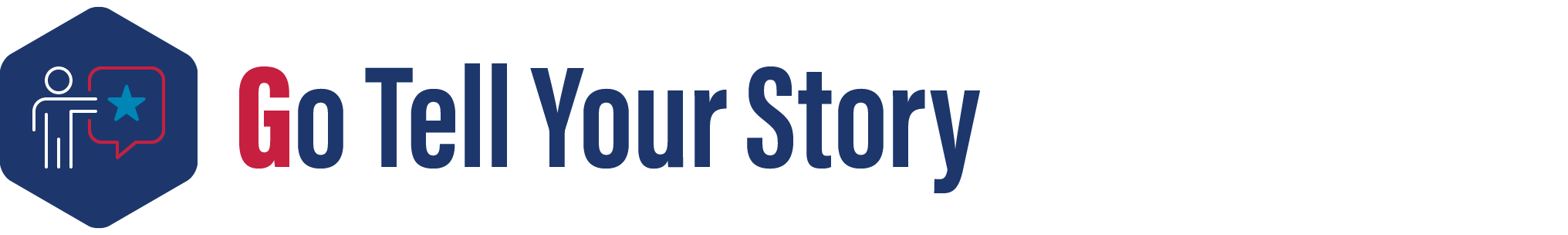 Go tell your story and share with your community